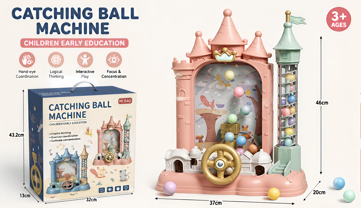 Castle Catching Ball Machine