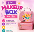 2 in 1 Mermaid Makeup Box Set for Kids