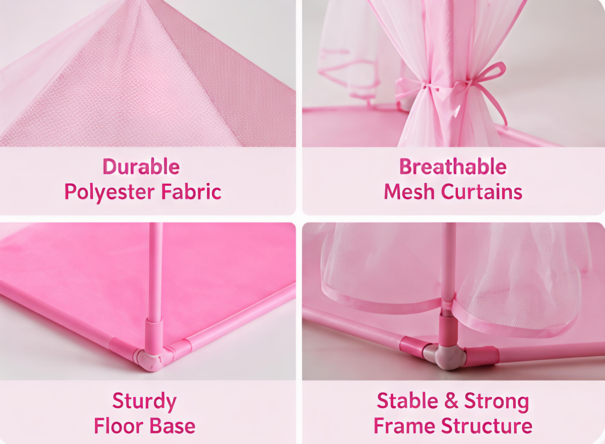 Pink Princess Play Tent